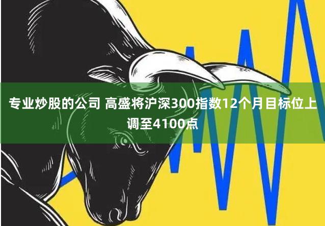 专业炒股的公司 高盛将沪深300指数12个月目标位上调至4100点